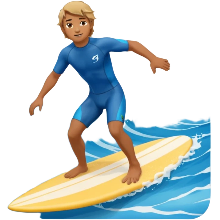 Un hombre sorfeando emoji