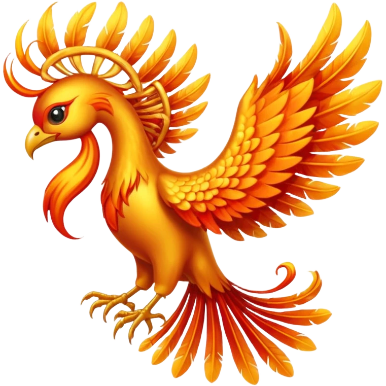 Baby phoenix - rising from ashes




golden phoenix - long tail feathers



 emoji