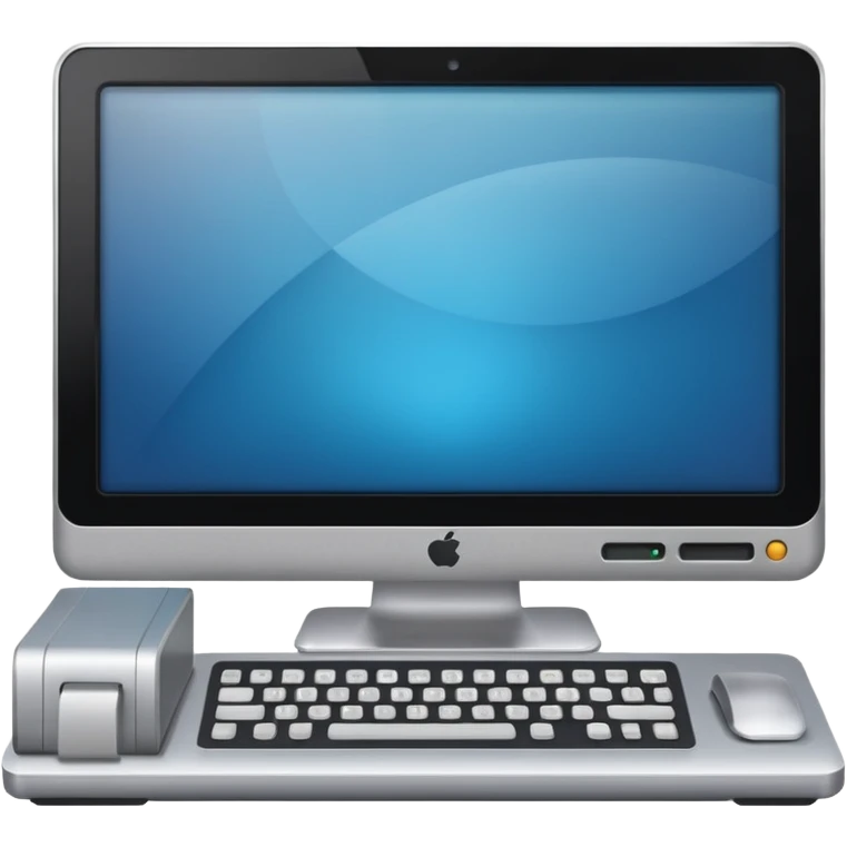 computer with computer unit emoji