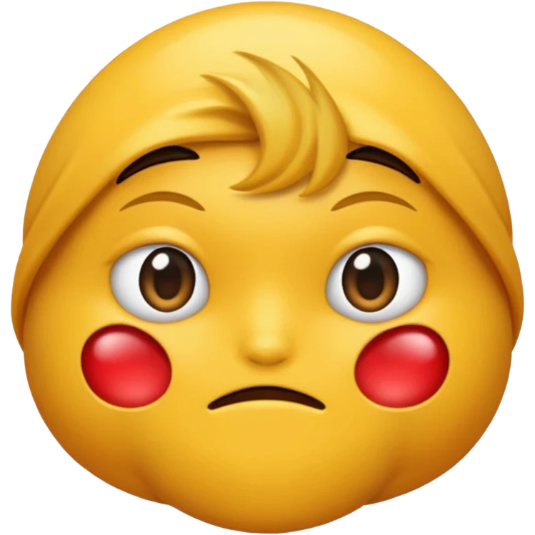 Naked girl playing with semen emoji