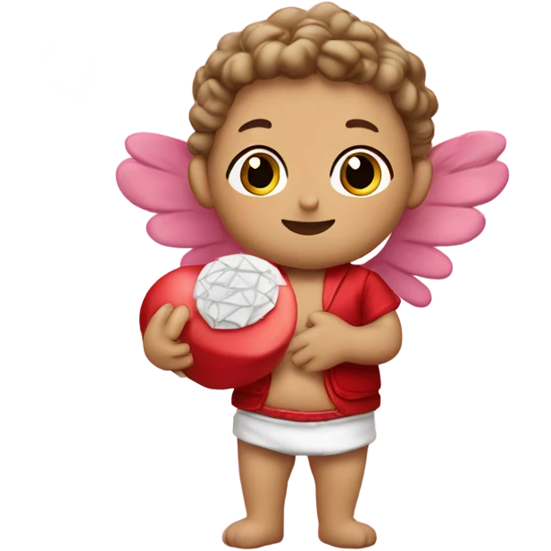 Cupid with yarmulke ￼ emoji