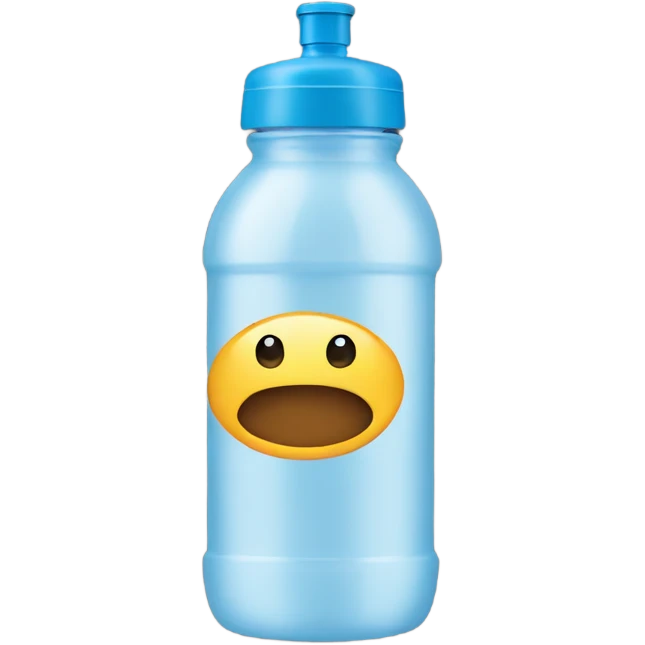 a water bottle  emoji