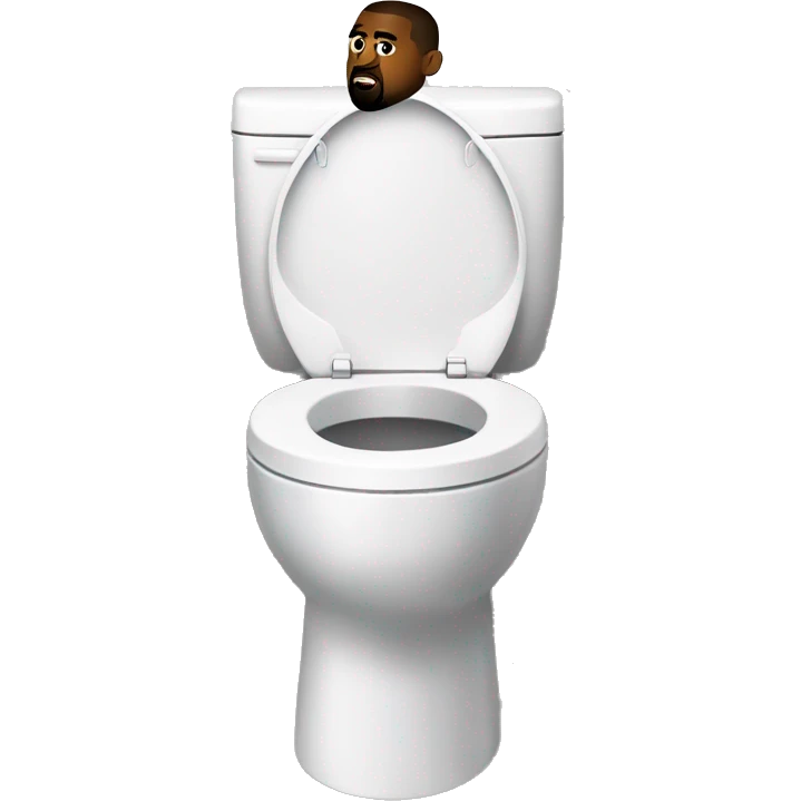 kanye west skibidi toilet emoji