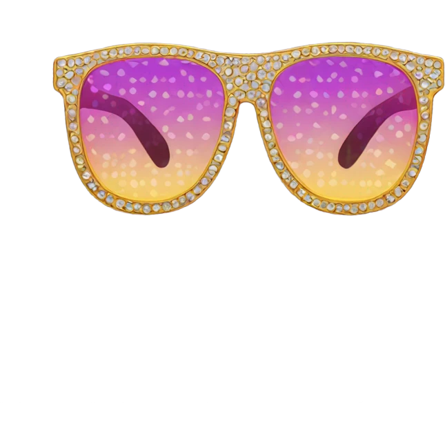 bling sunglass emoji