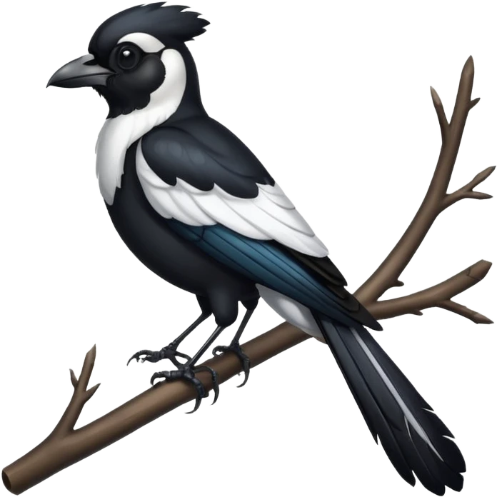Magpie emoji