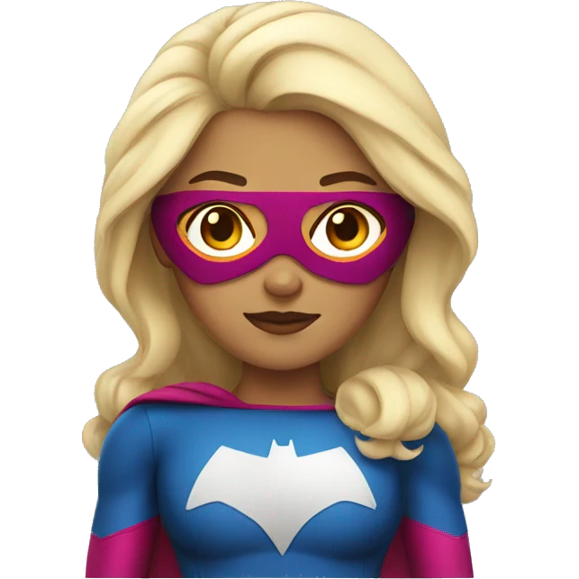 superhero female emoji