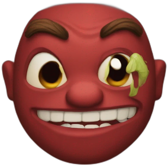 red-shrek emoji