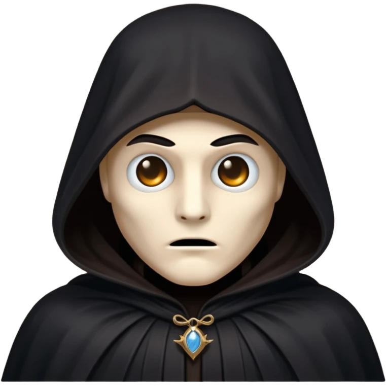 Shadowy Phantom with Cloak emoji