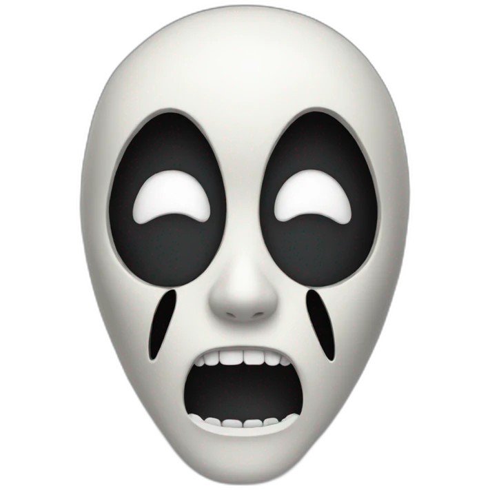scream Mask emoji