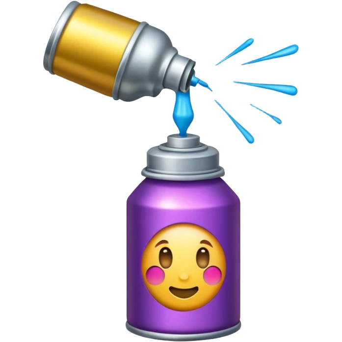 Spray paint emoji