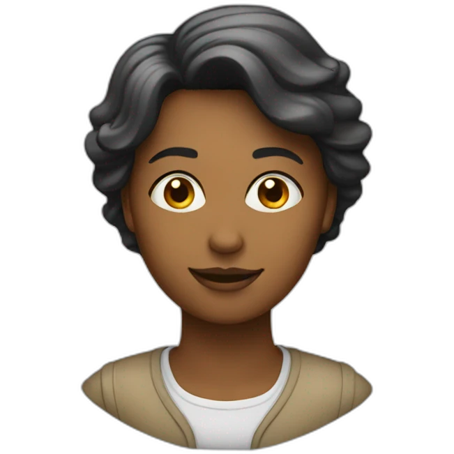 chat avec une femme emoji