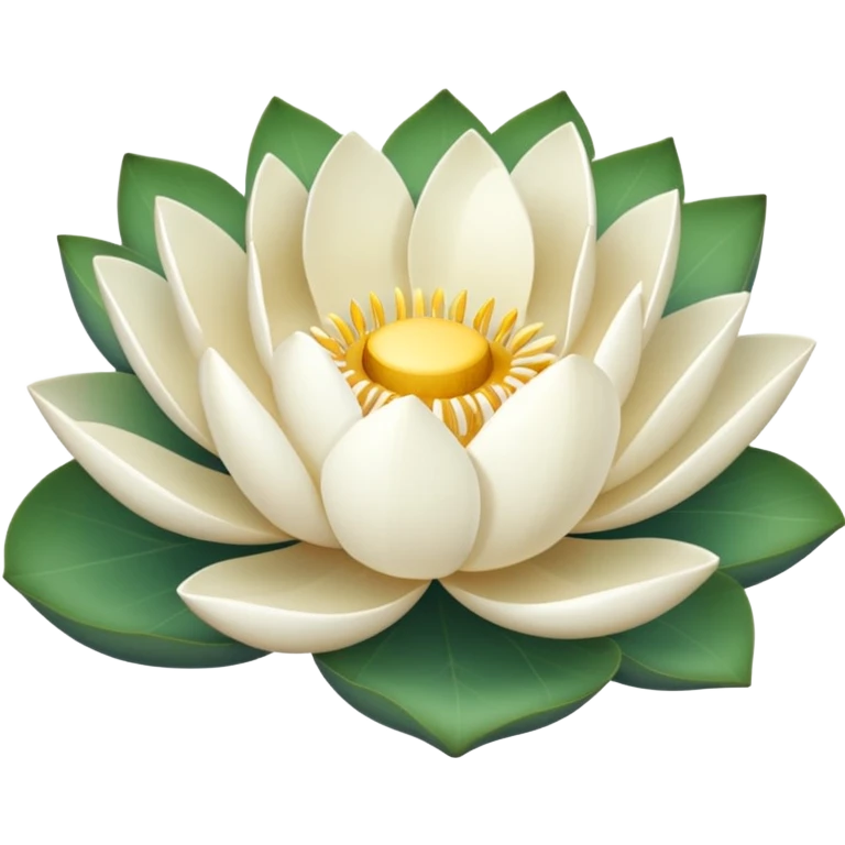 White lotus emoji