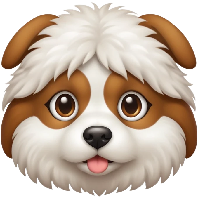 A dog with 1000 eyes emoji