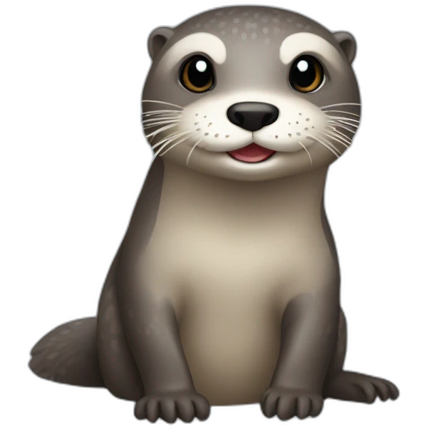 loutre avec argent emoji