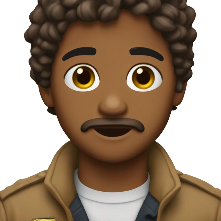 👮‍♂️🥶 emoji