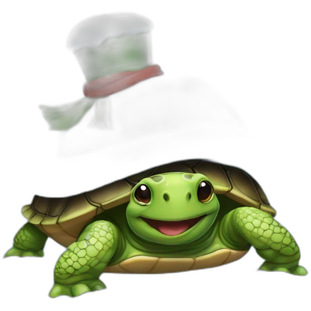 snowman turtle emoji
