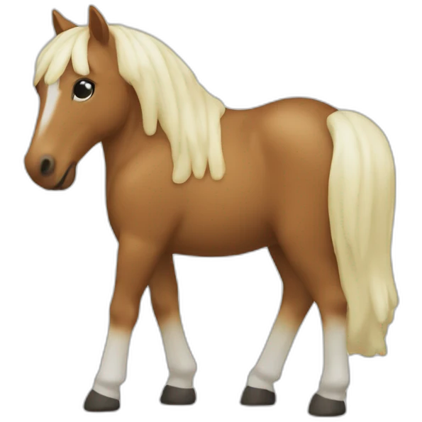 Horses white candle emoji