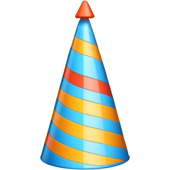 Birthday party hat emoji