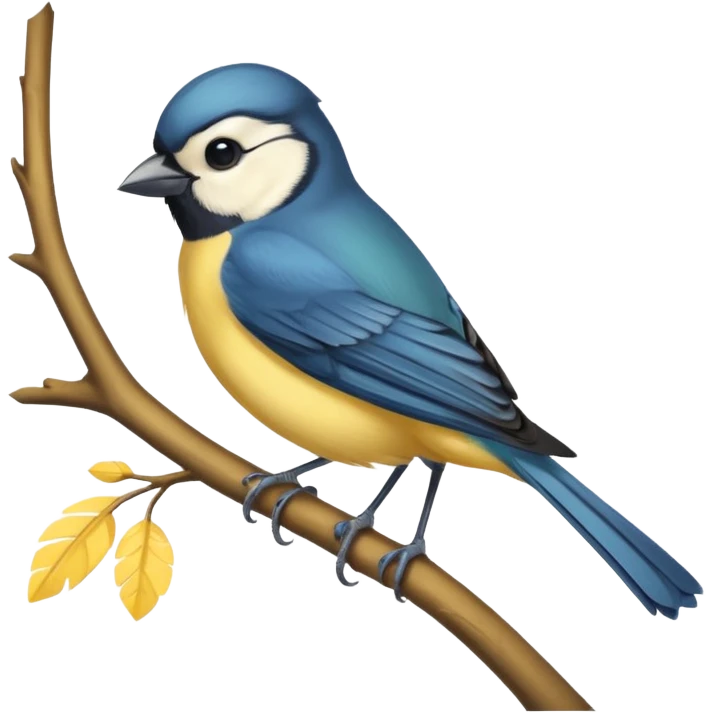 Tomtit bird    emoji