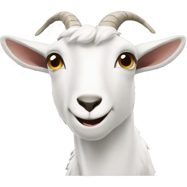 a goat saying bleh-e-e-e-e-e-eh emoji
