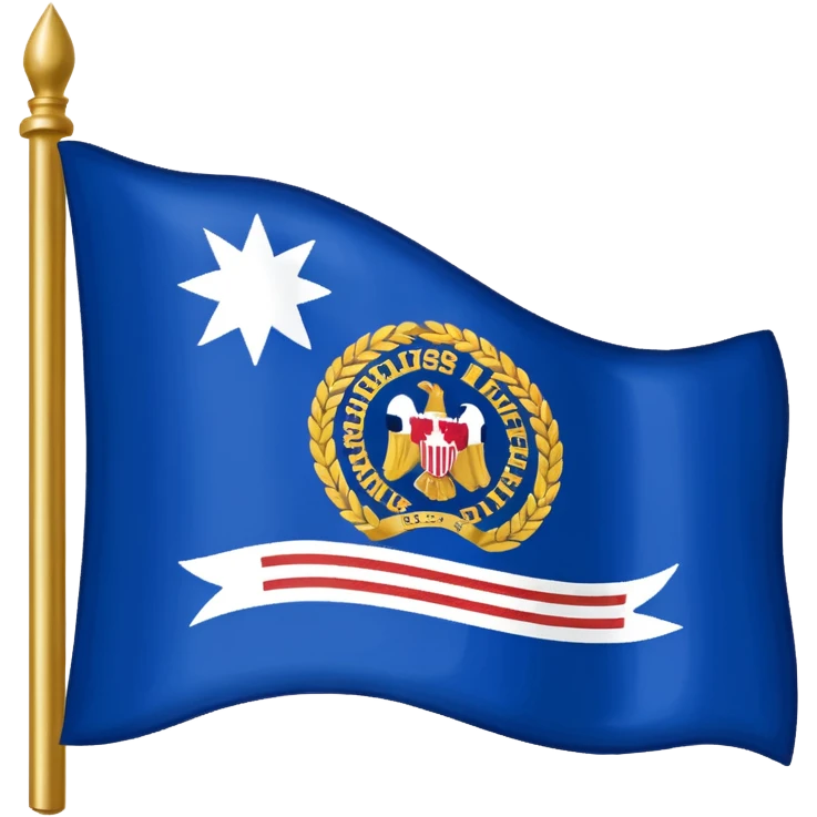 Mississippi River flag emoji