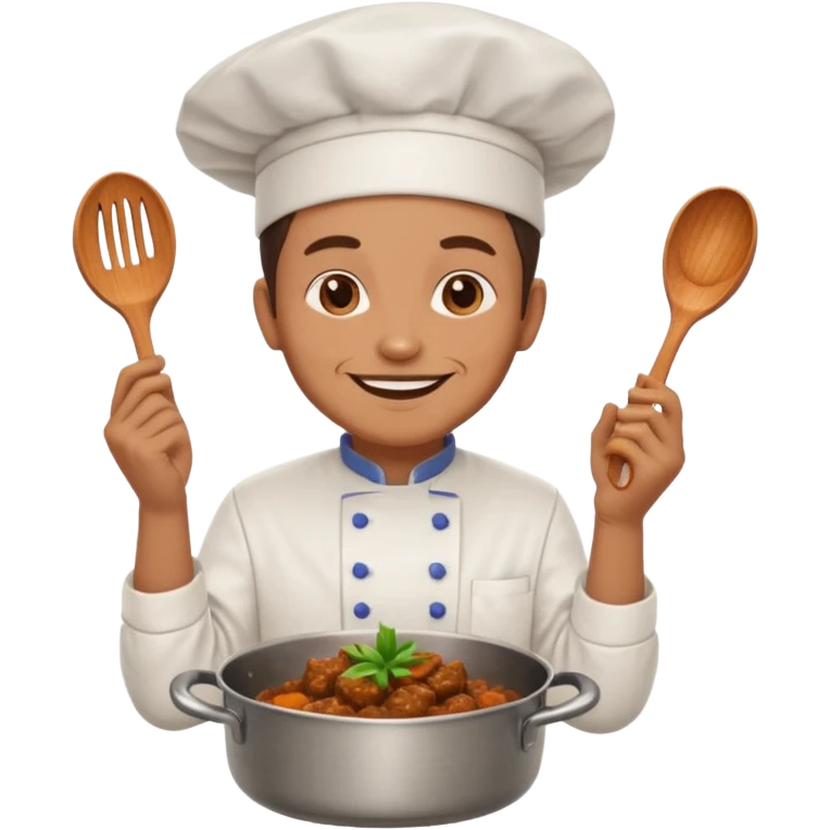 chef cook rendang emoji