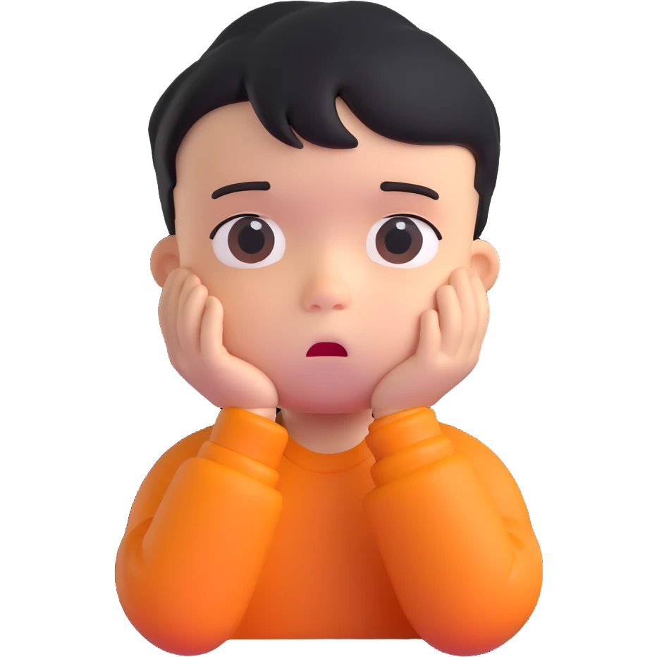 sad little boy emoji