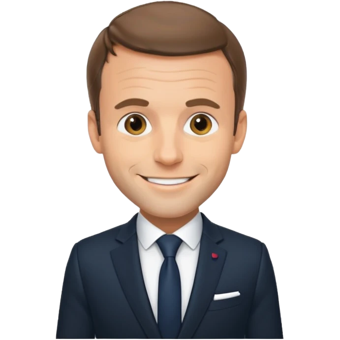 Emmanuel Macron emoji