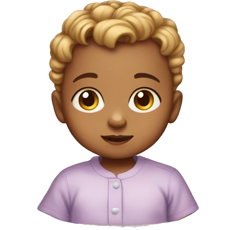 Baby sibling emoji