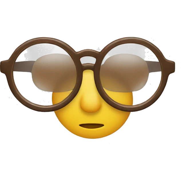 glasses emoji