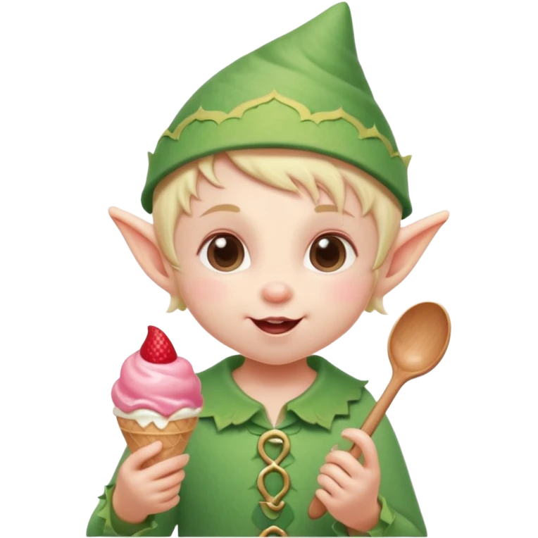 
baby elf with strawberry ice cream




 emoji