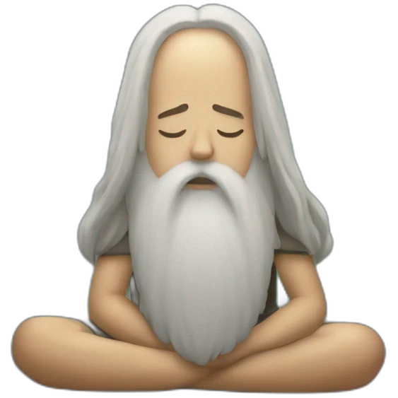 rick rubin who meditates emoji