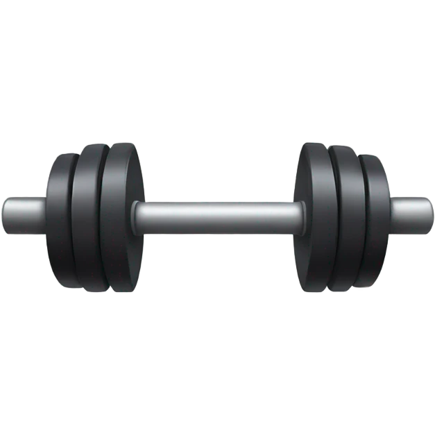 Barbell emoji