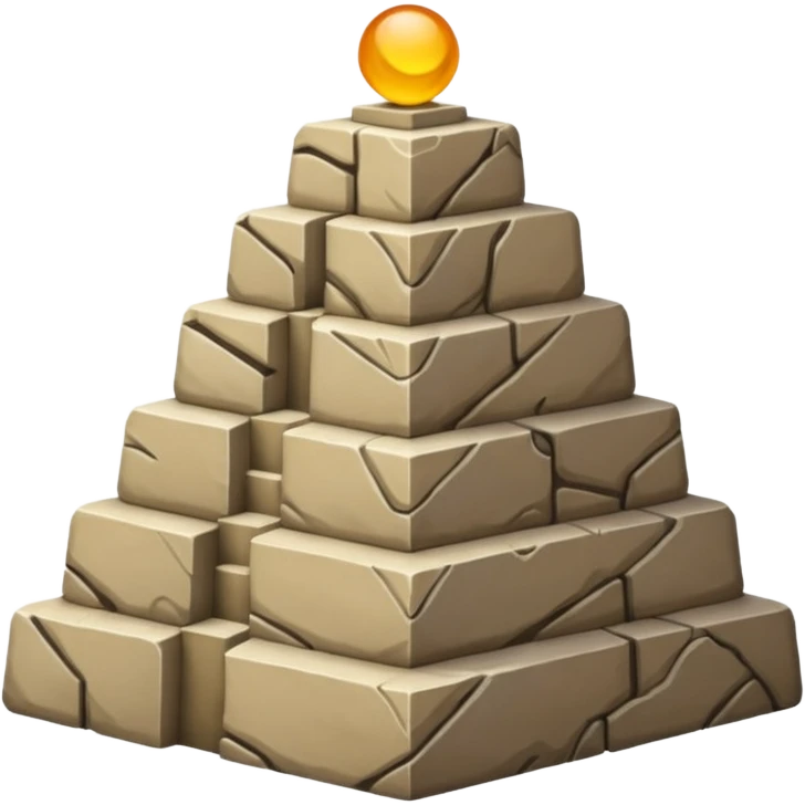 Emoji of Ziggurat emoji