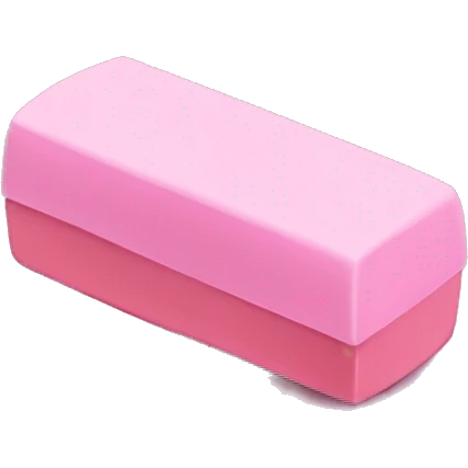 pink eraser emoji