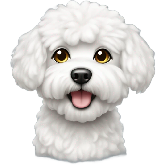 Bichon frisé emoji  emoji