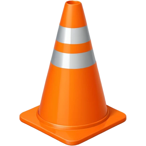 traffic cone emoji