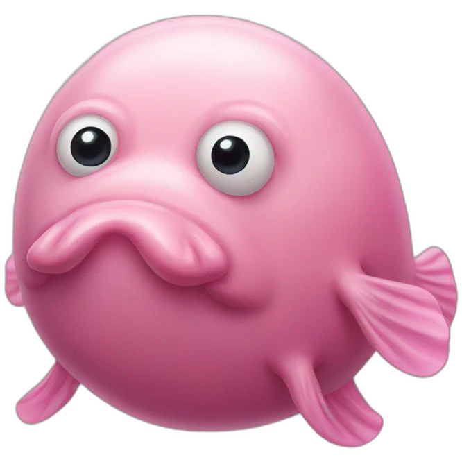 Blobfish emoji