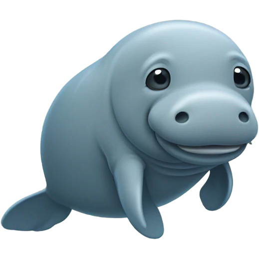 Manatee emoji