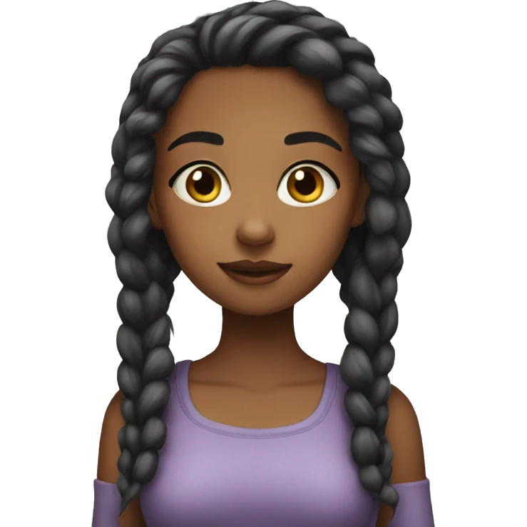 girl wow emoji
