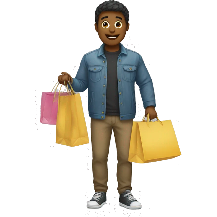 shopping emoji