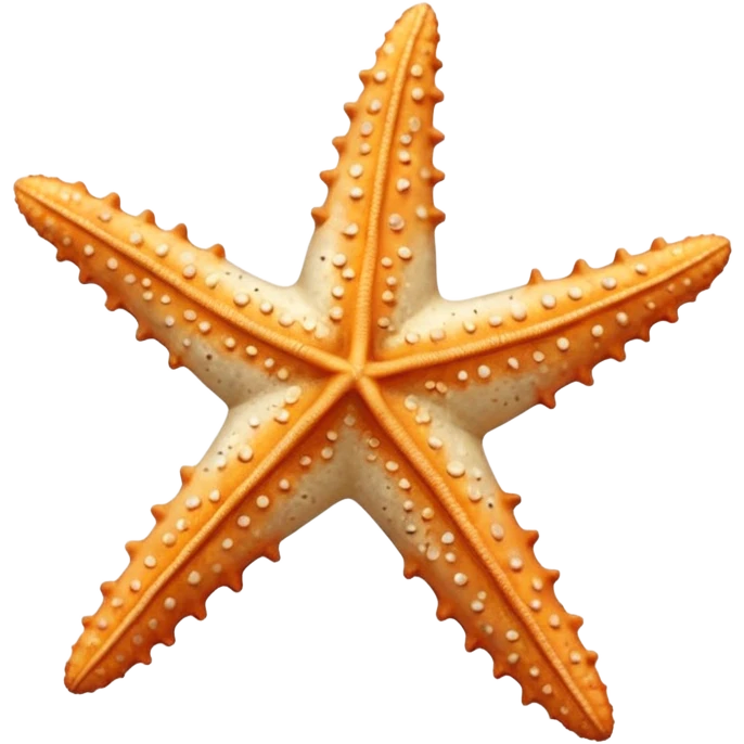 off white dried star fish emoji