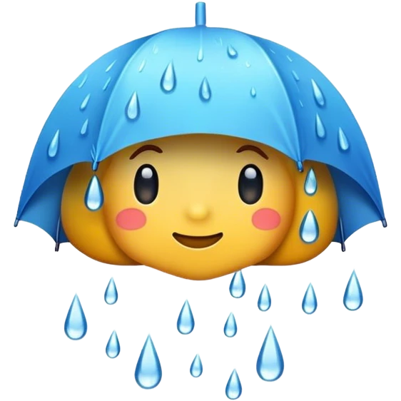 rain emoji