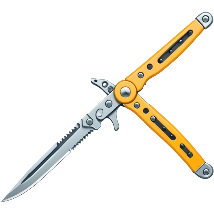 nóż motylkowy emoji