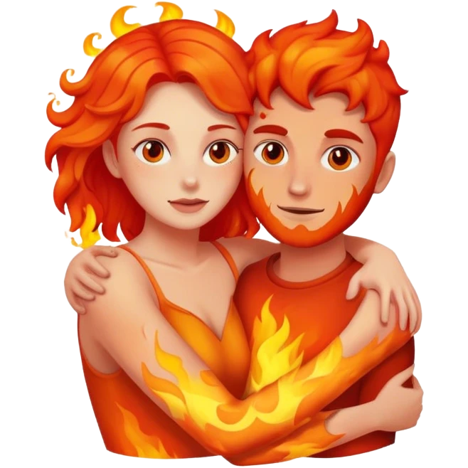 Soulmates flame emoji