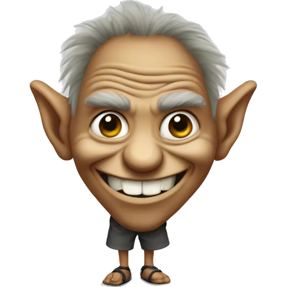 Troll avec un noeud  emoji