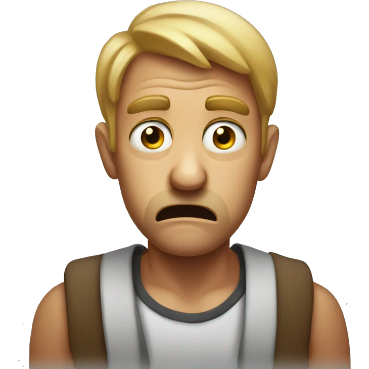 Disgusted scared emoji emoji