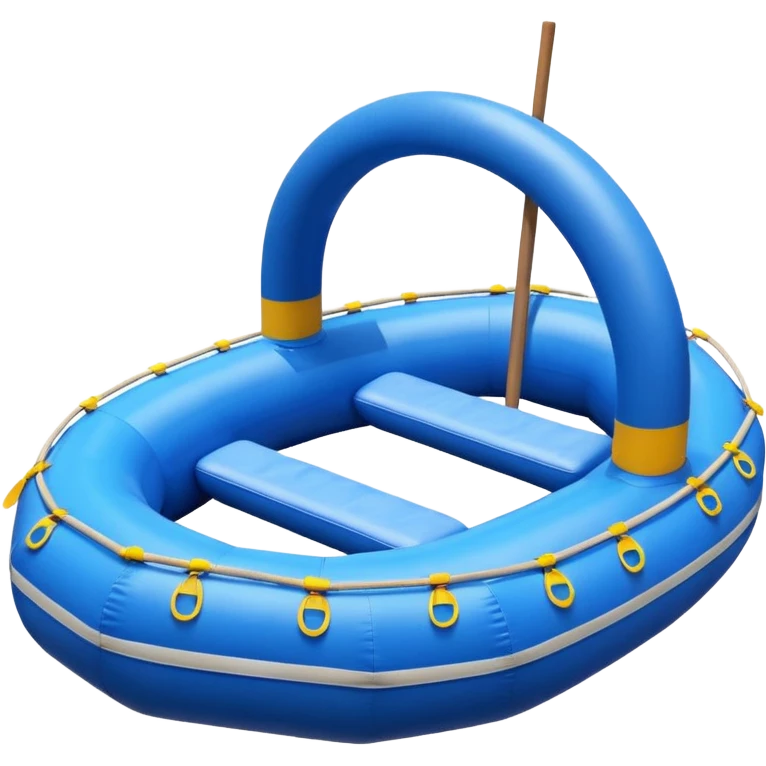 round rafting boat emoji