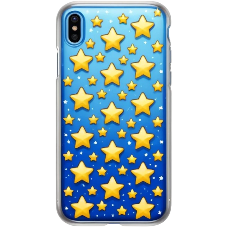 phone case with stars emoji