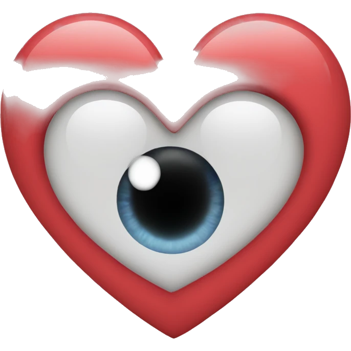 Heart with eyes emoji